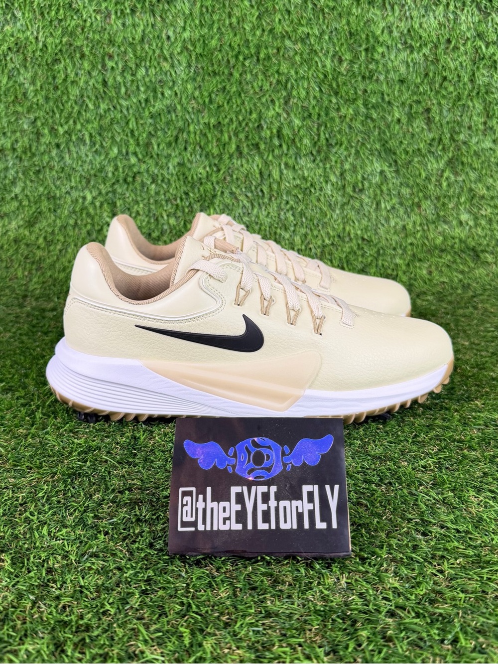 NEW Nike Victory Pro 4 PGA Tour Golf Shoes Light Khaki FZ7611-200 Men’s Size 7
